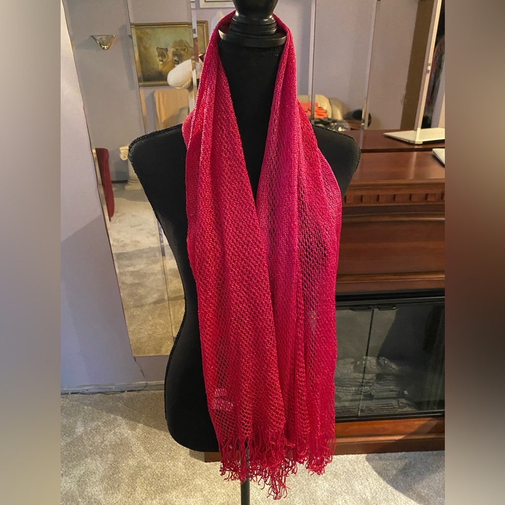 Justice Pink Scarf